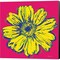 Flower Pop Art IV by Marie-Elaine Cusson 24" x 24" Canvas Wall Art
